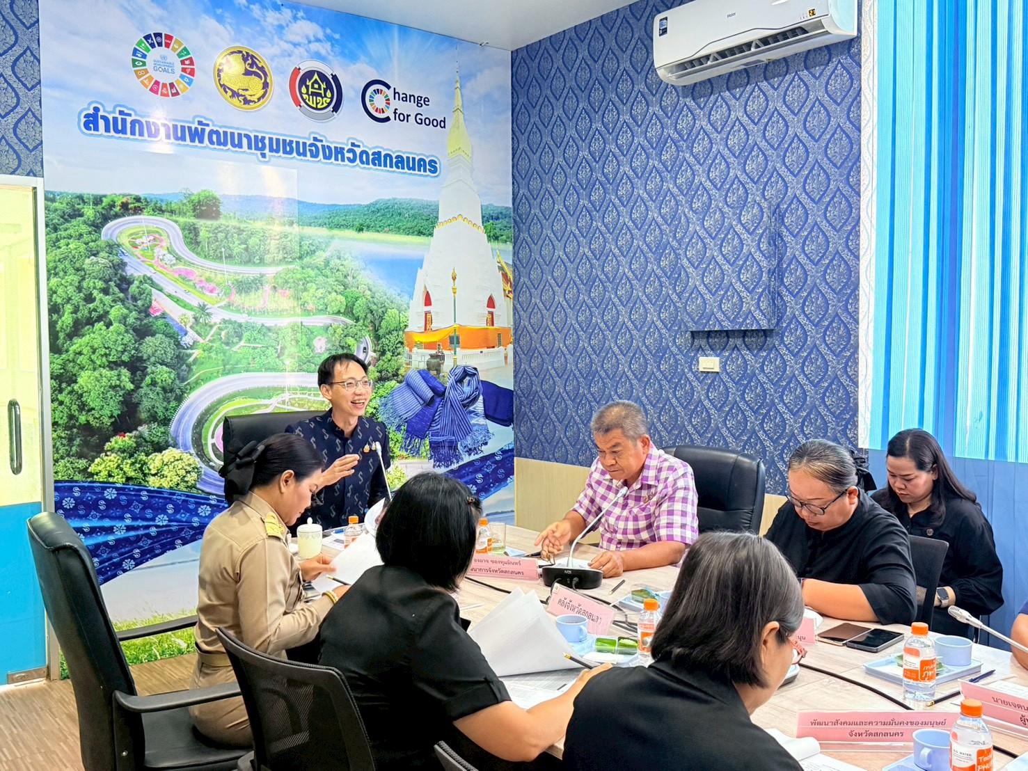 สำนักงานพัฒนาชุมชนอำเภอกุสุมาลย์ : เข้าร่วมการประชุมคณะอนุกรรมการบริหารกองทุนพัฒนาบทบาทสตรีจังหวัดสกลนคร ครั้งที่ 4/2569