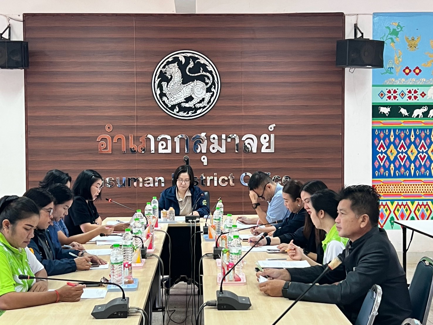 สำนักงานพัฒนาชุมชนอำเภอกุสุมาลย์: จัดประชุมคณะอนุกรรมการกลั่นกรองและติดตามการดำเนินงานกองทุนพัฒนาบทบาทสตรีระดับอำเภอ ครั้งที่ 6/2569